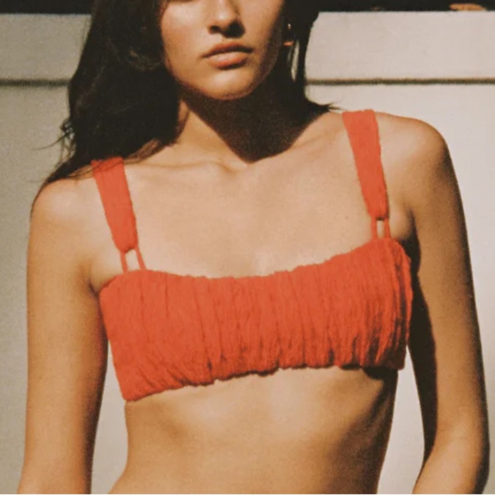 Montce Red Bikini Top